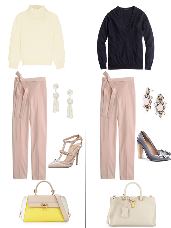 Two Looks, One Pair of Pants - Blush & Blooms