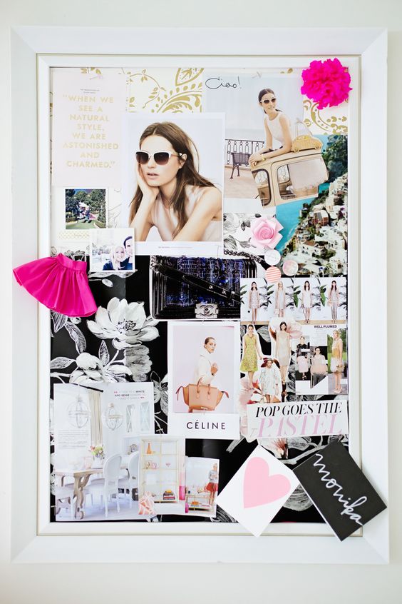 Creating a Vision Board - Organize and Decorate Everything