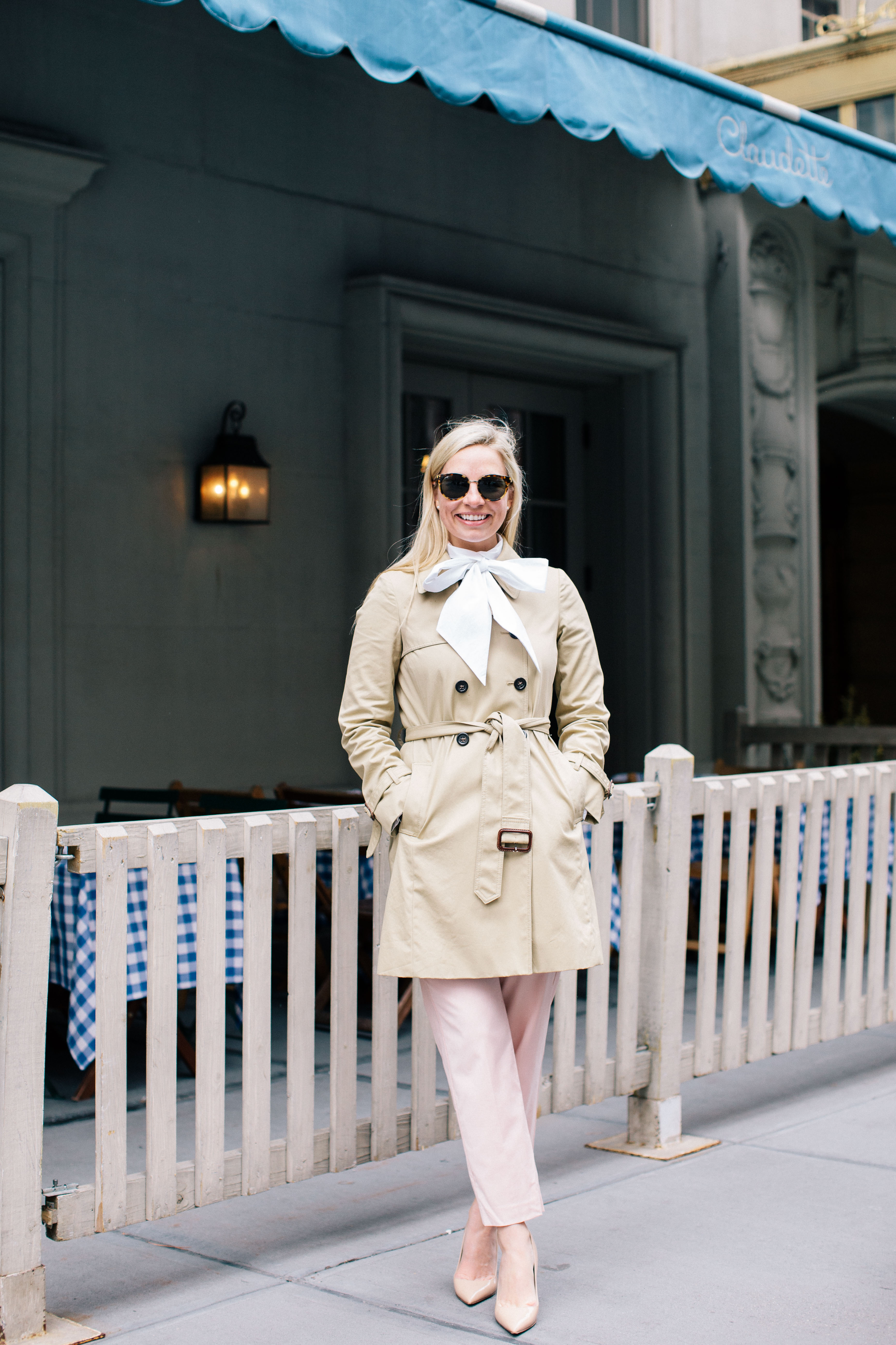 classic trench coat for april showers and for women of style