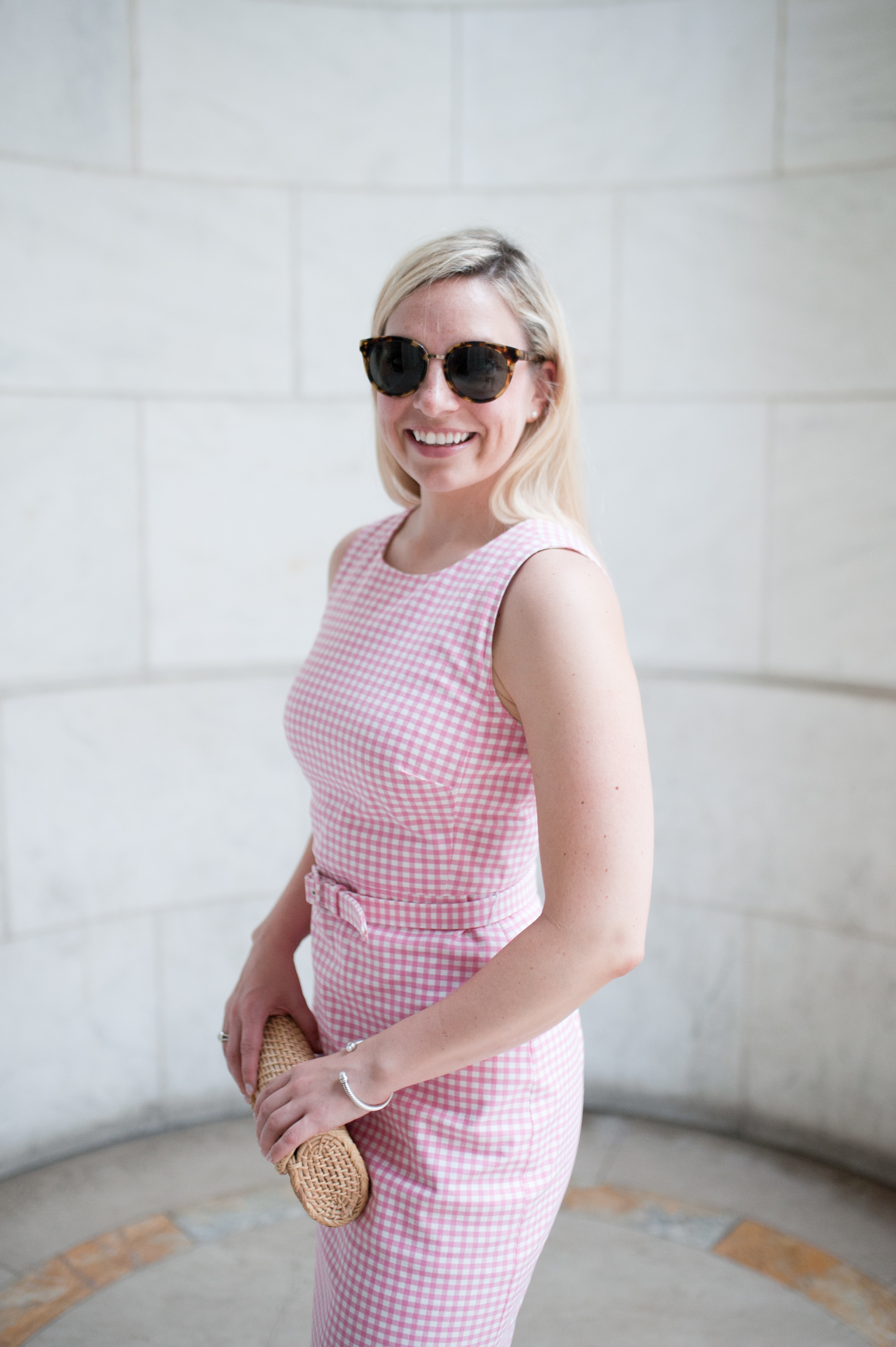 gingham dress