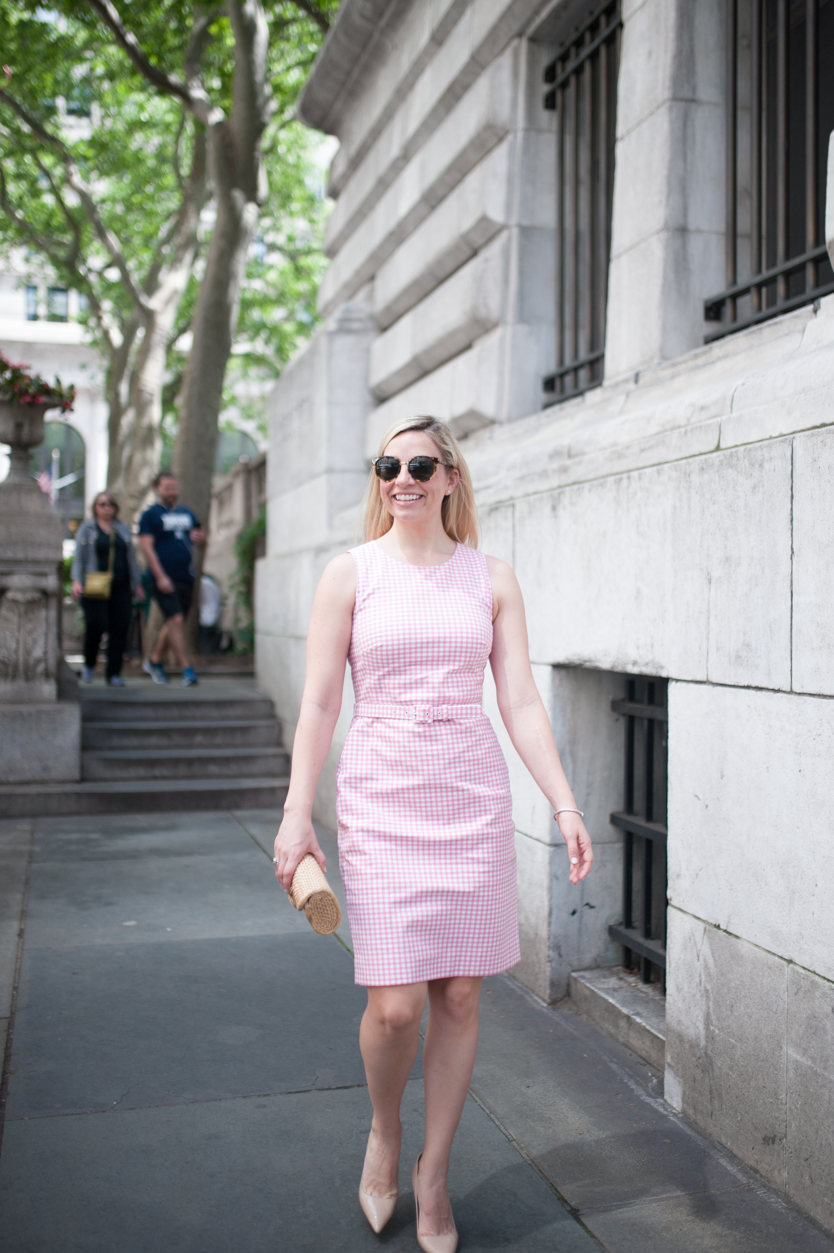 gingham dress