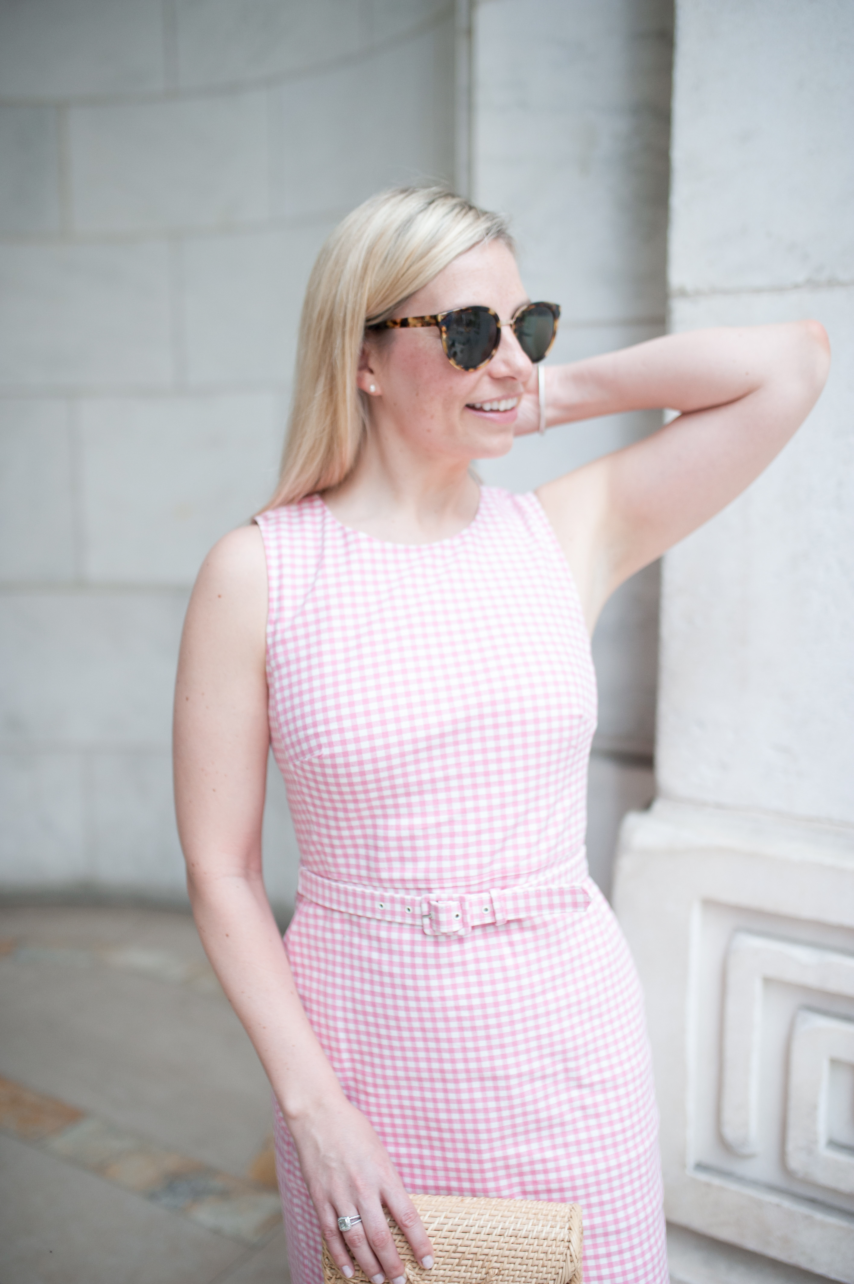 gingham dress
