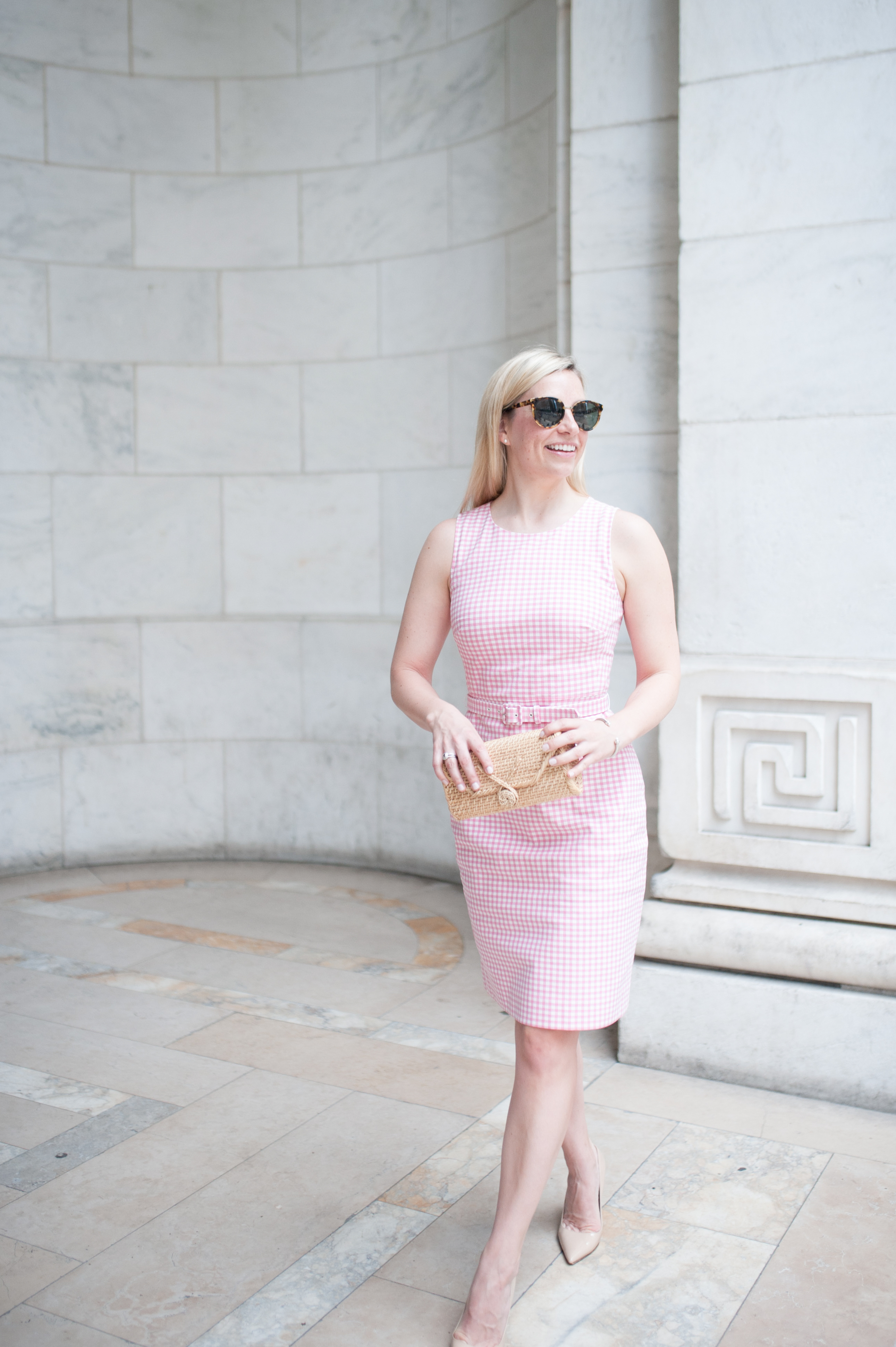 gingham dress