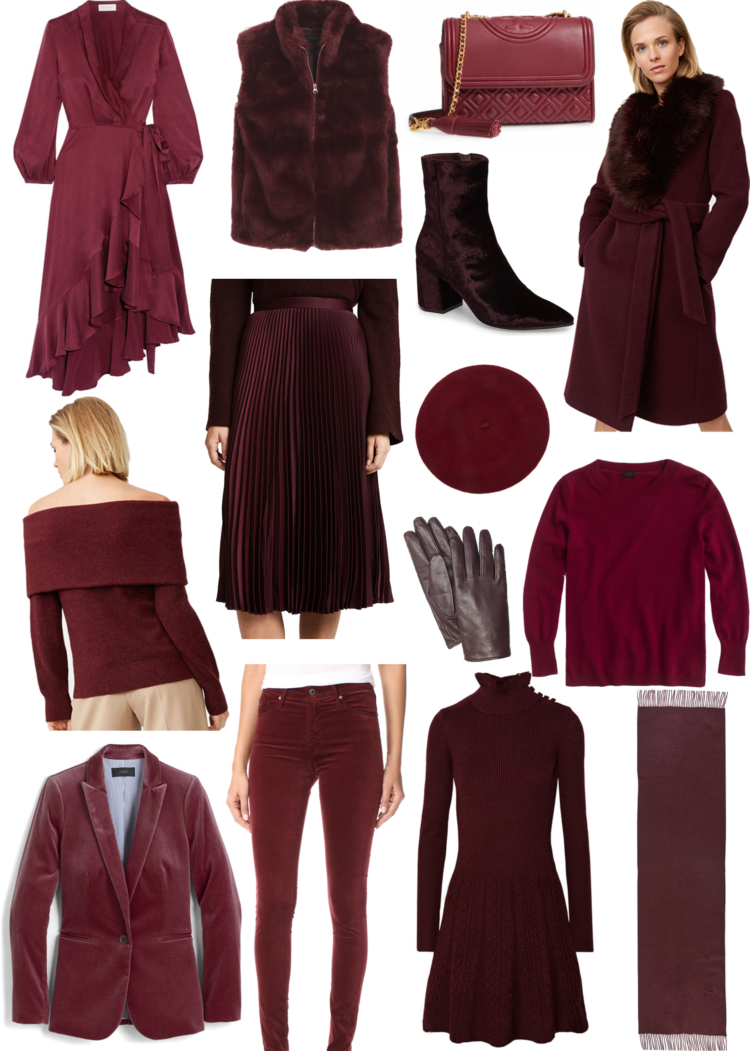 burgundy