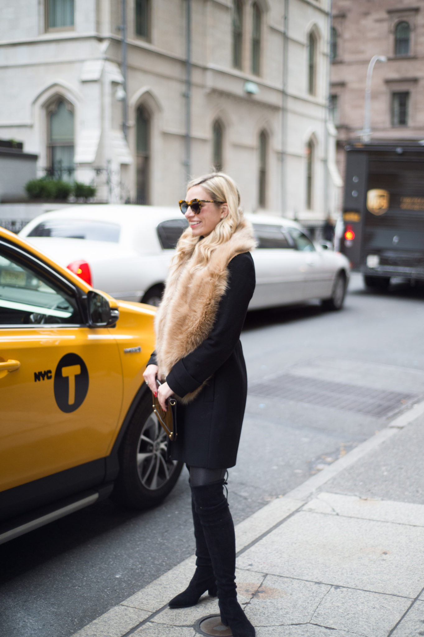 J.Crew black wool coat