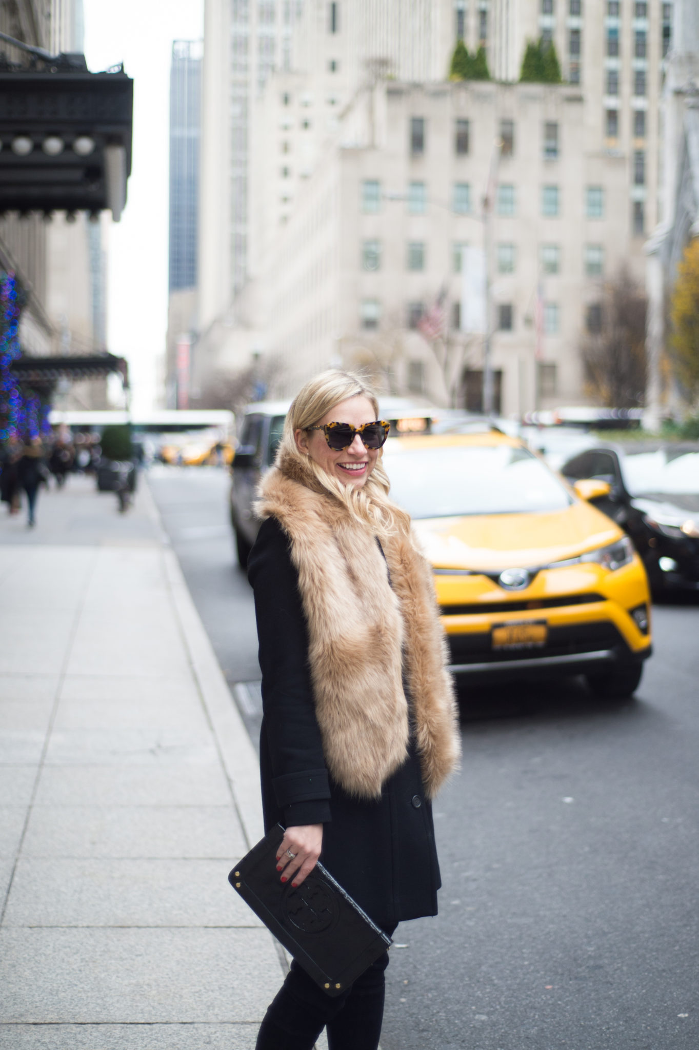 J.Crew black wool coat