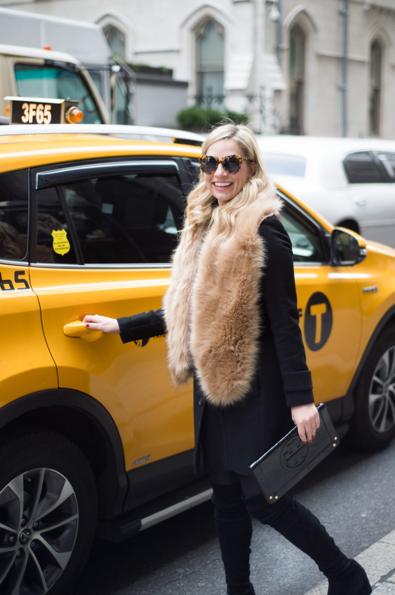 J.Crew black wool coat