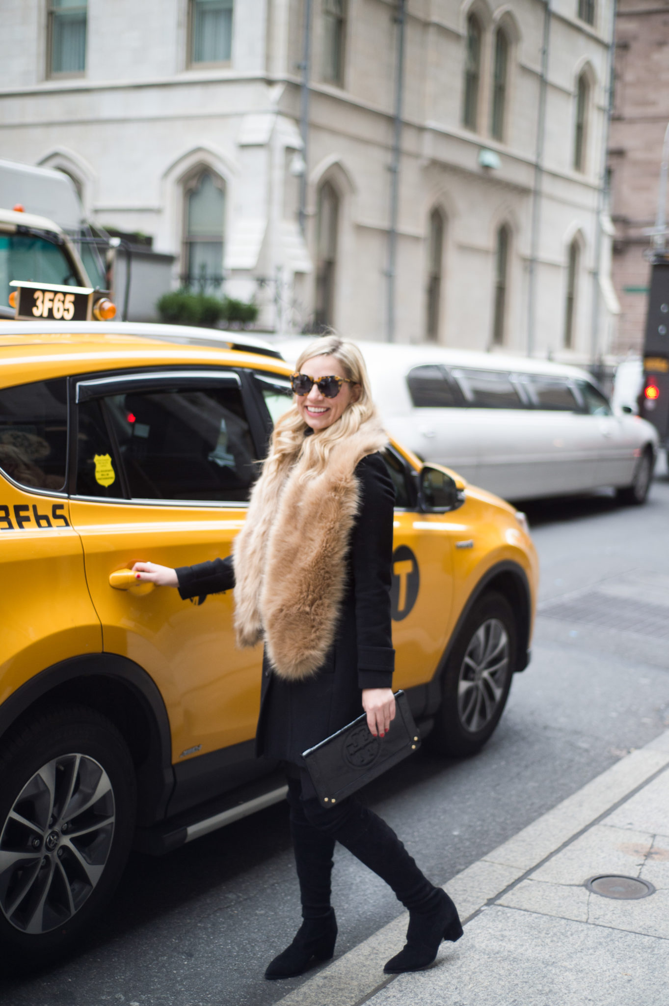 J.Crew black wool coat