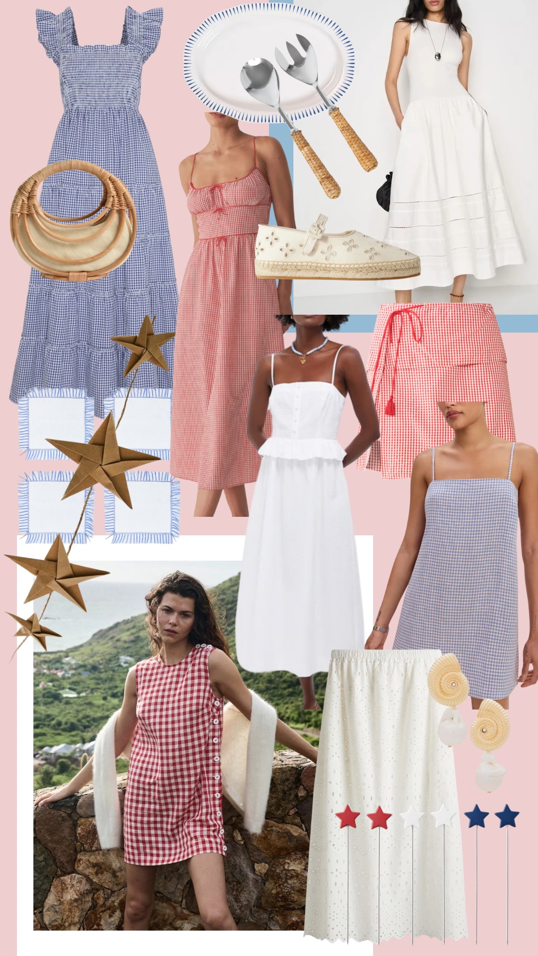 4th of July outfits and party decor