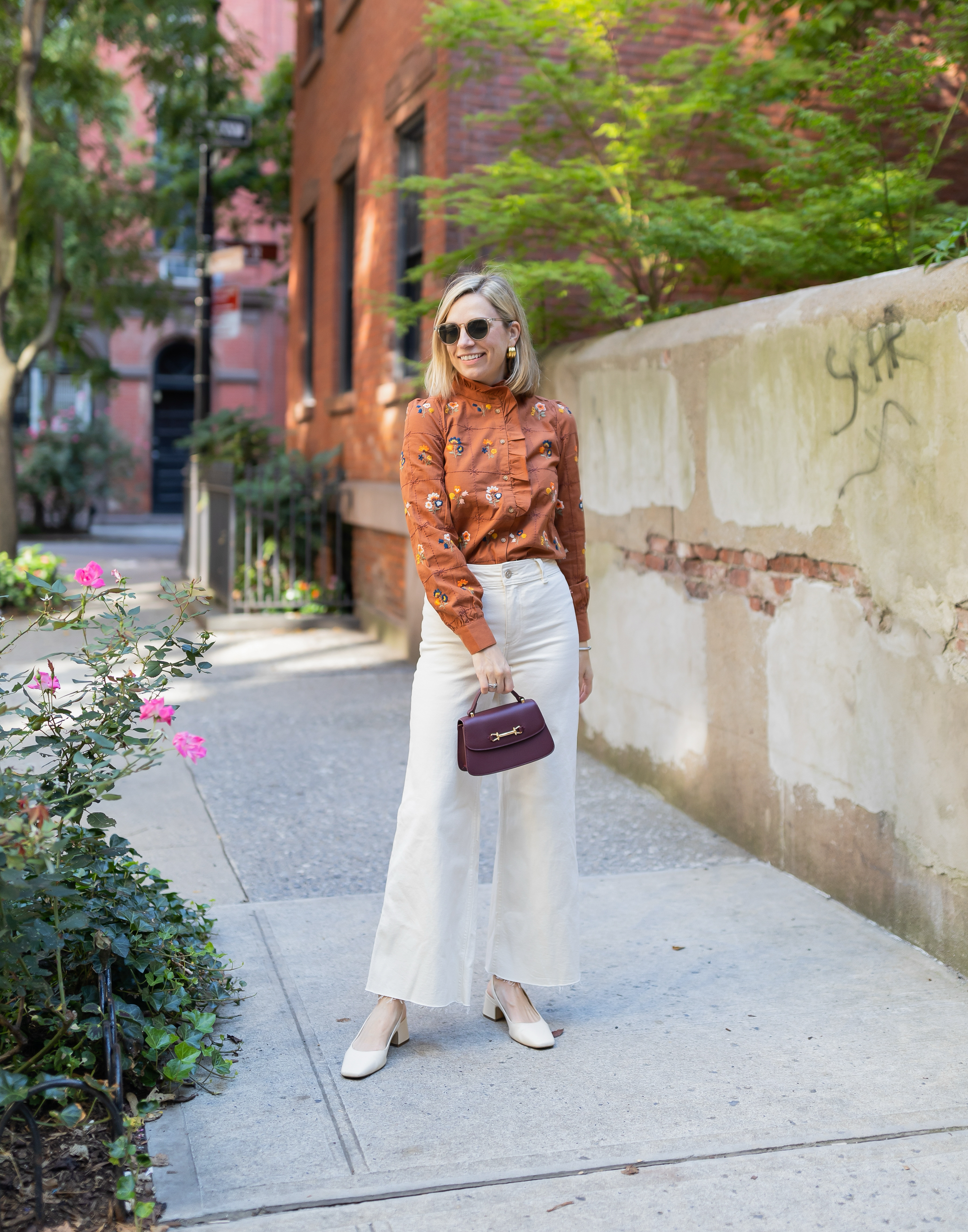 Statement Button Down Tops For The Fall